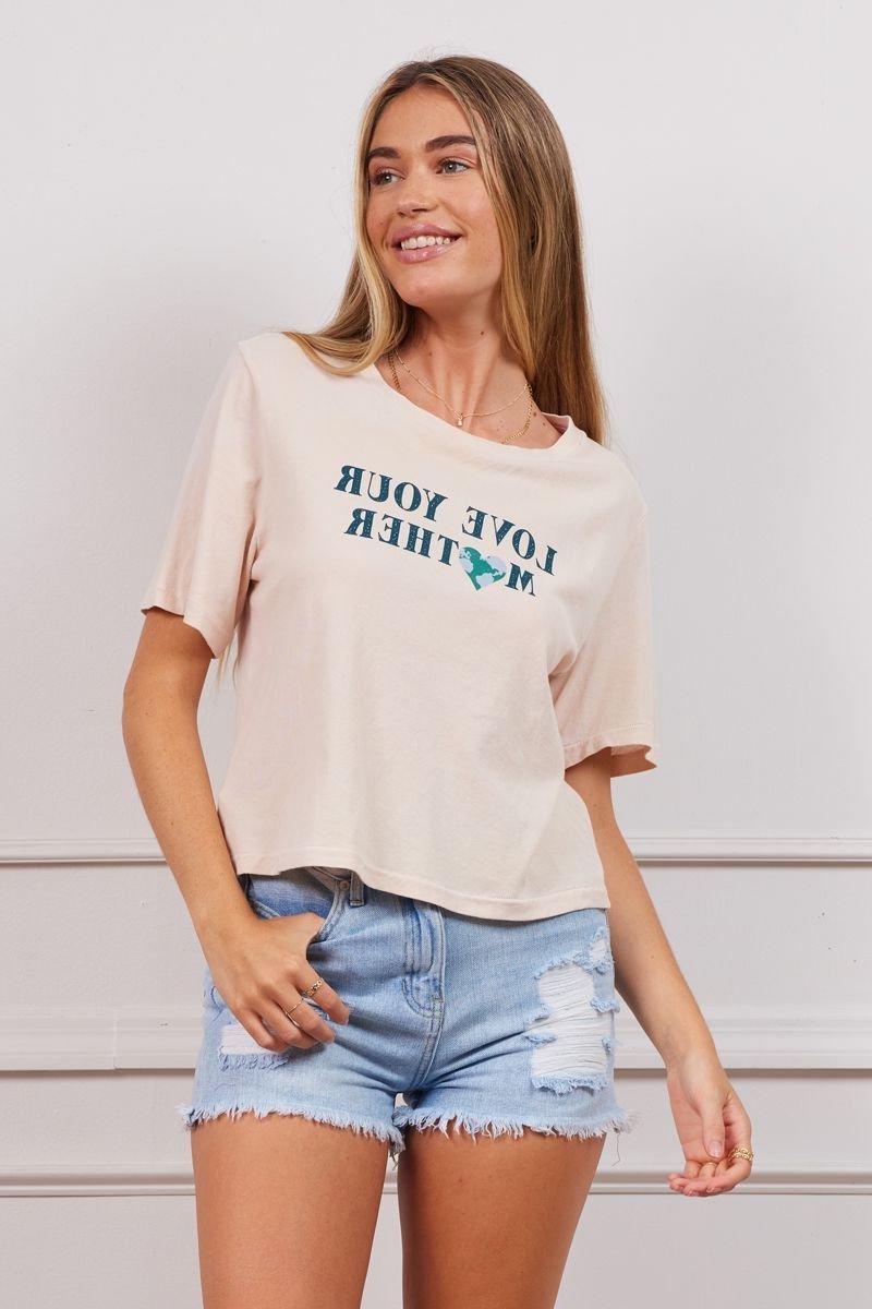 LOVE YOUR MOTHER ORGANIC DONATION TEE 🌿
